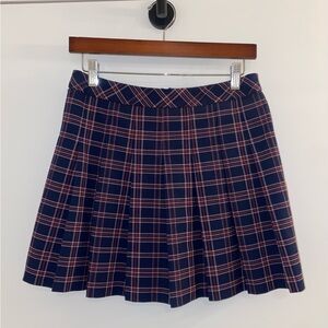 Sunday Best Olive Pleated Mini Skirt